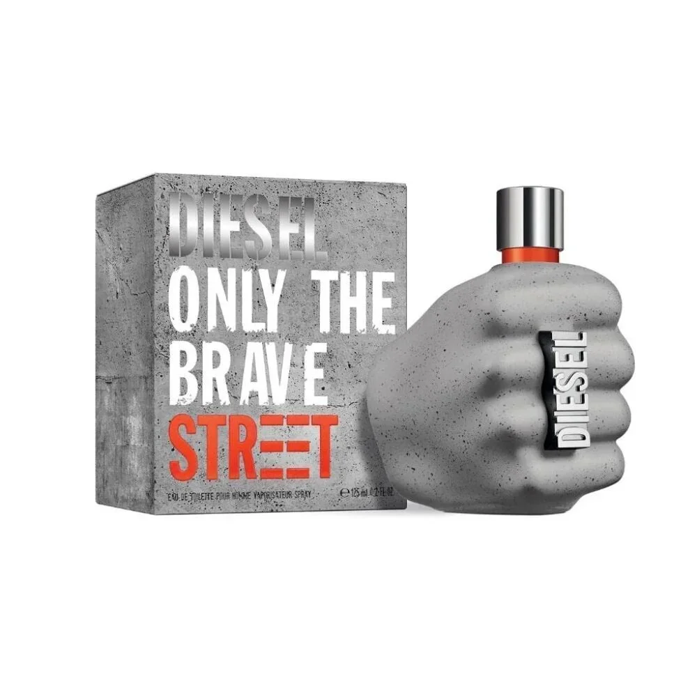Diesel Only the Brave Street for Men 2.5 OZ Bergamot, vetiver, Licorice & Basil